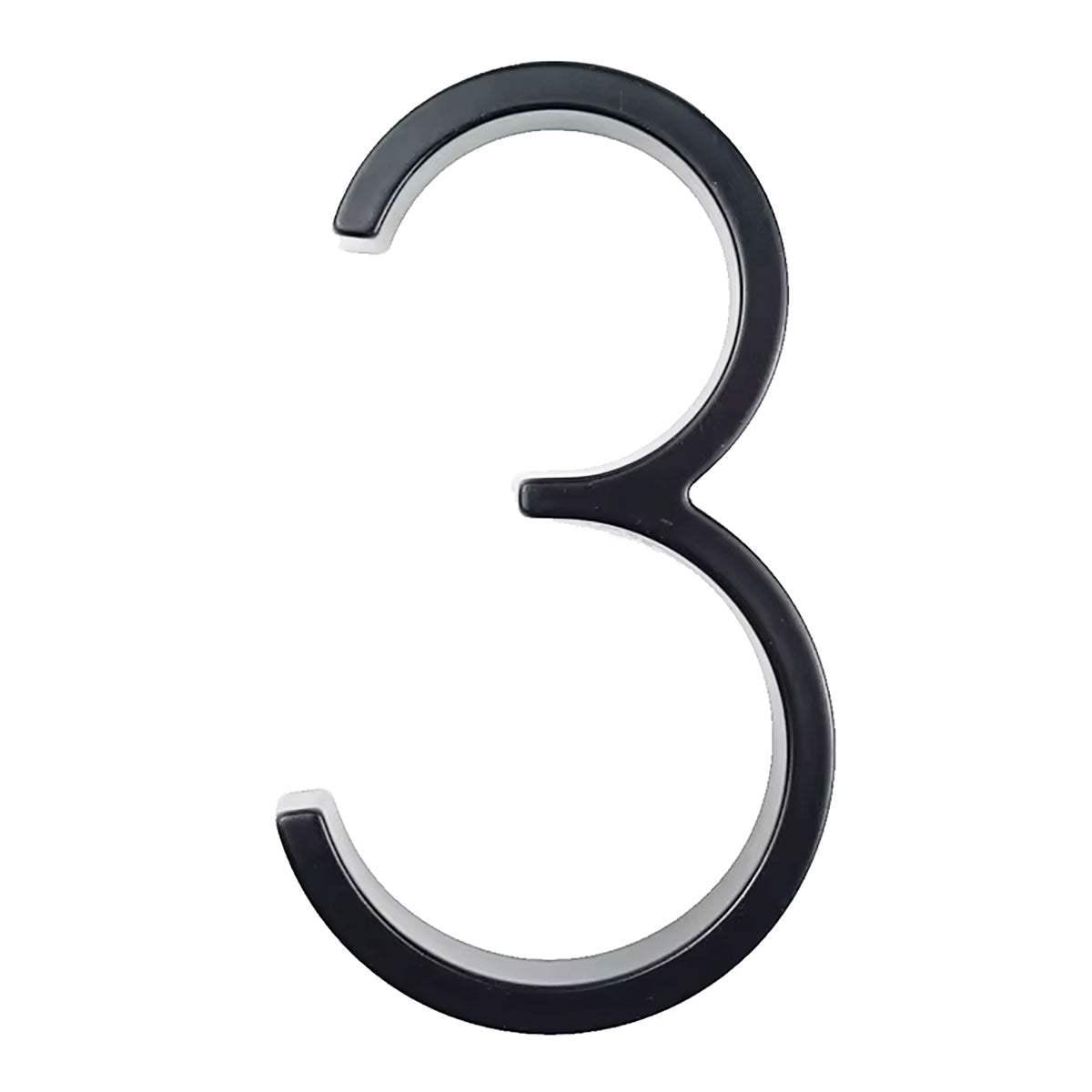 5 Inch Black Address Number 3