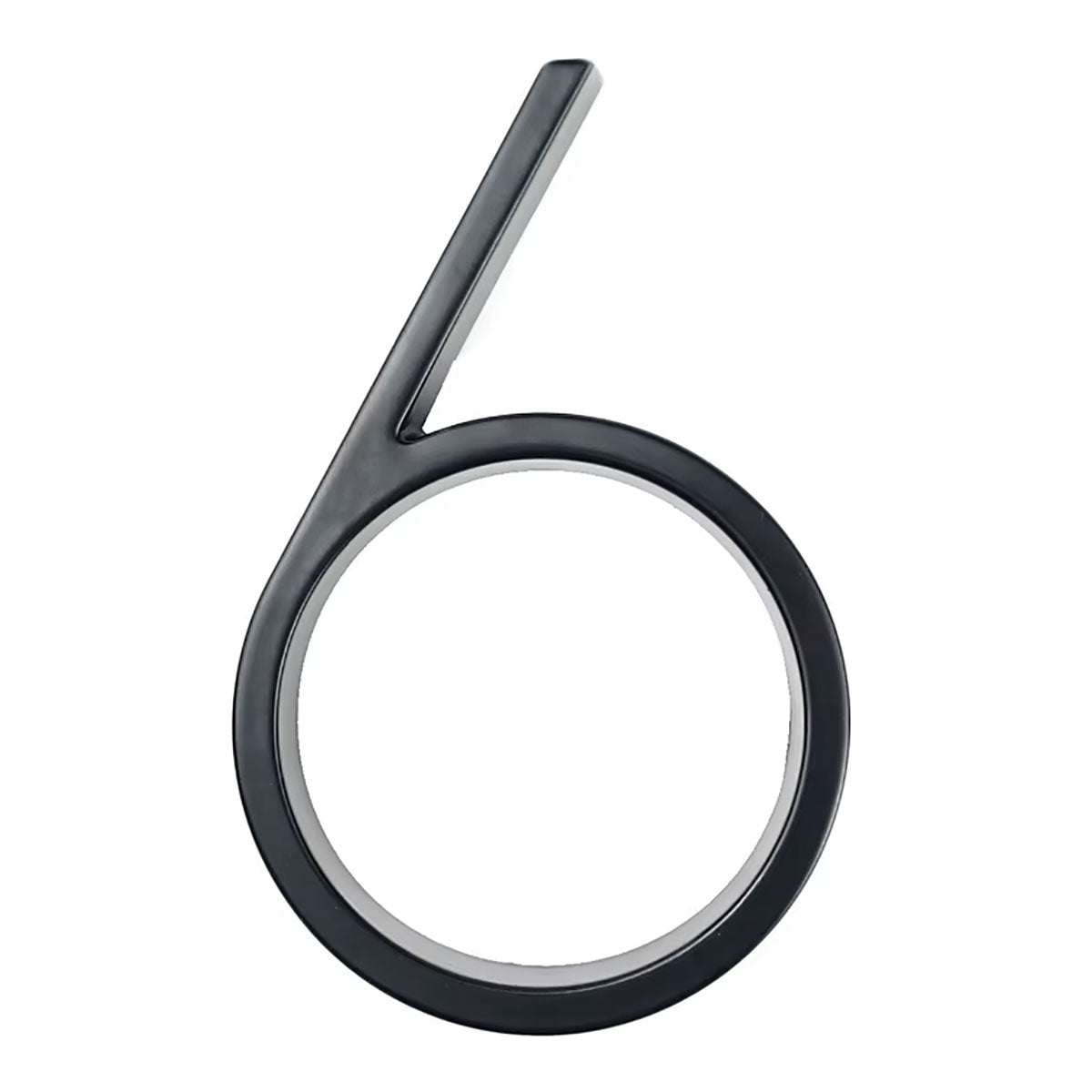 5 Inch House Numbers For Outside Black