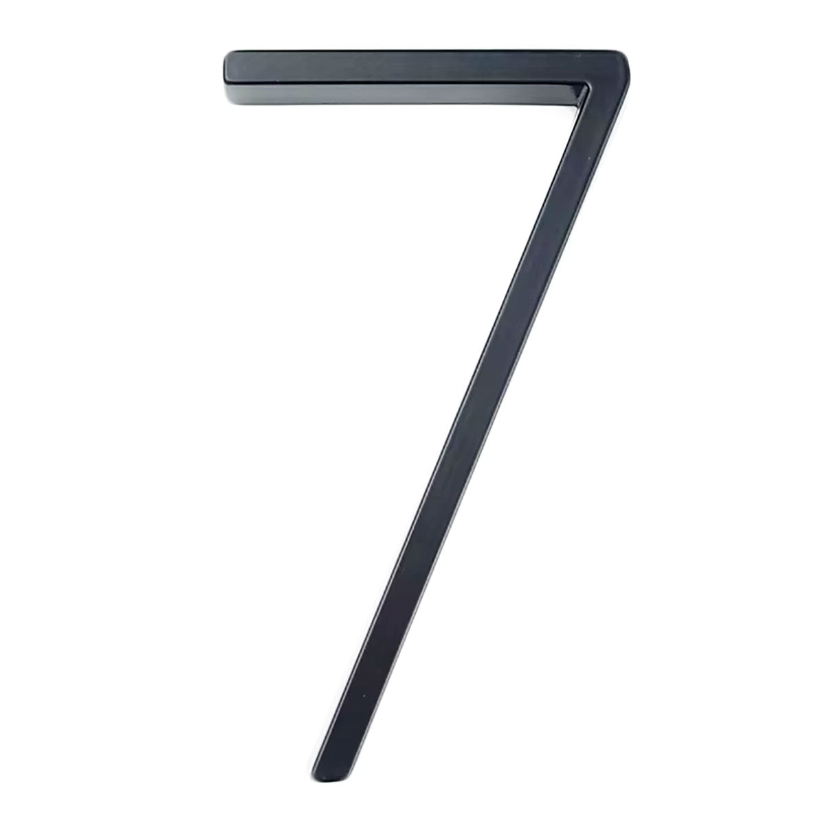 5 Inch House Numbers For Outside Black